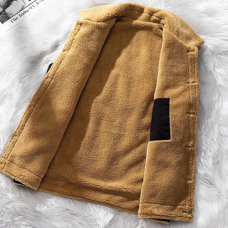 Edvin | Klassisk Vinterväst med Sherpafoder för Herr