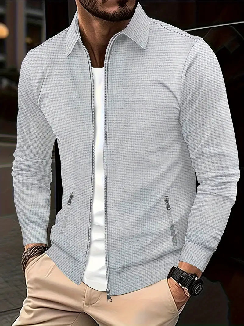 Noel | Overshirt Med Dragkedja – Stilren Ytterjacka