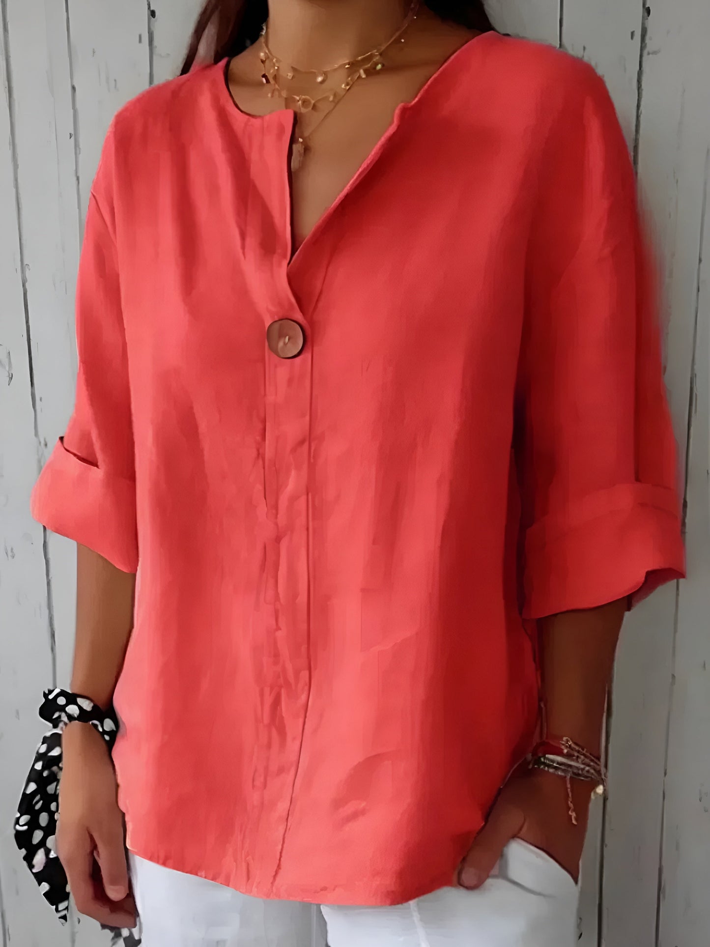Lina | Avslappnad Chic Blus