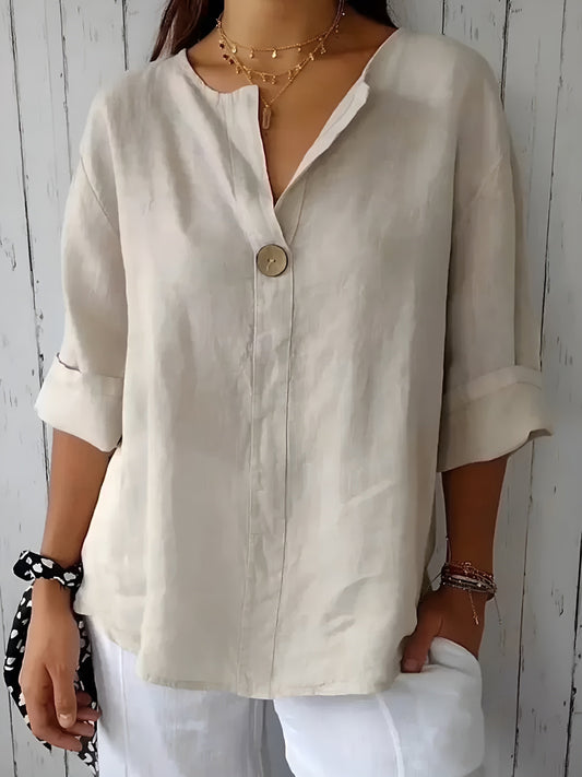 Lina | Avslappnad Chic Blus