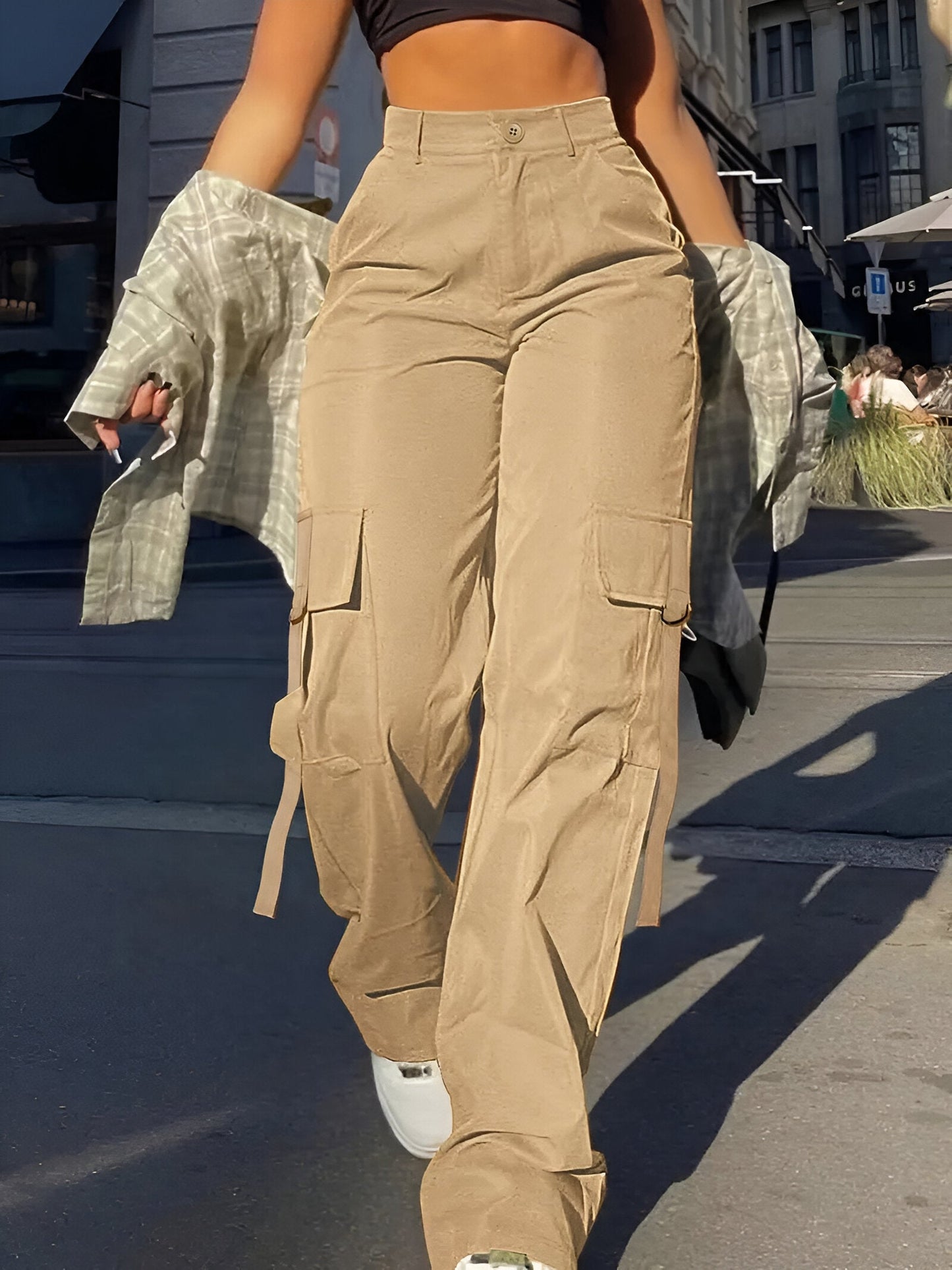 Silke | Casual cargobyxor med en fräsch touch