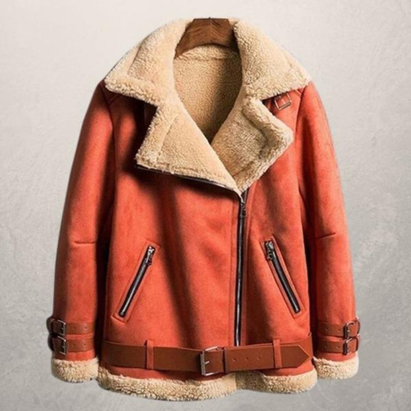 Lovis | Vinterjacka med bikerchic stil