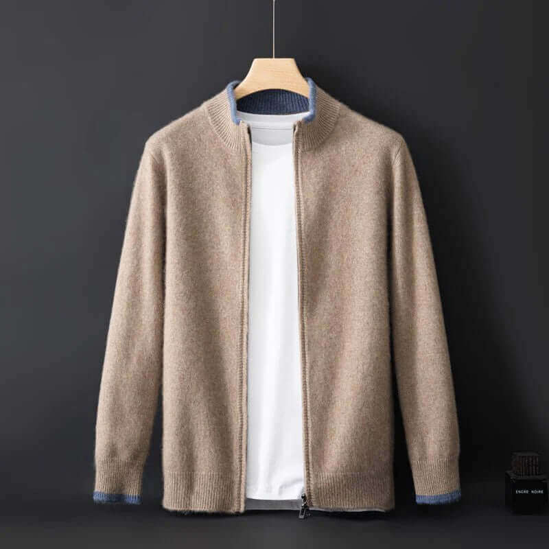 Bertil | Premium Kasmir Zip-Up Jacka