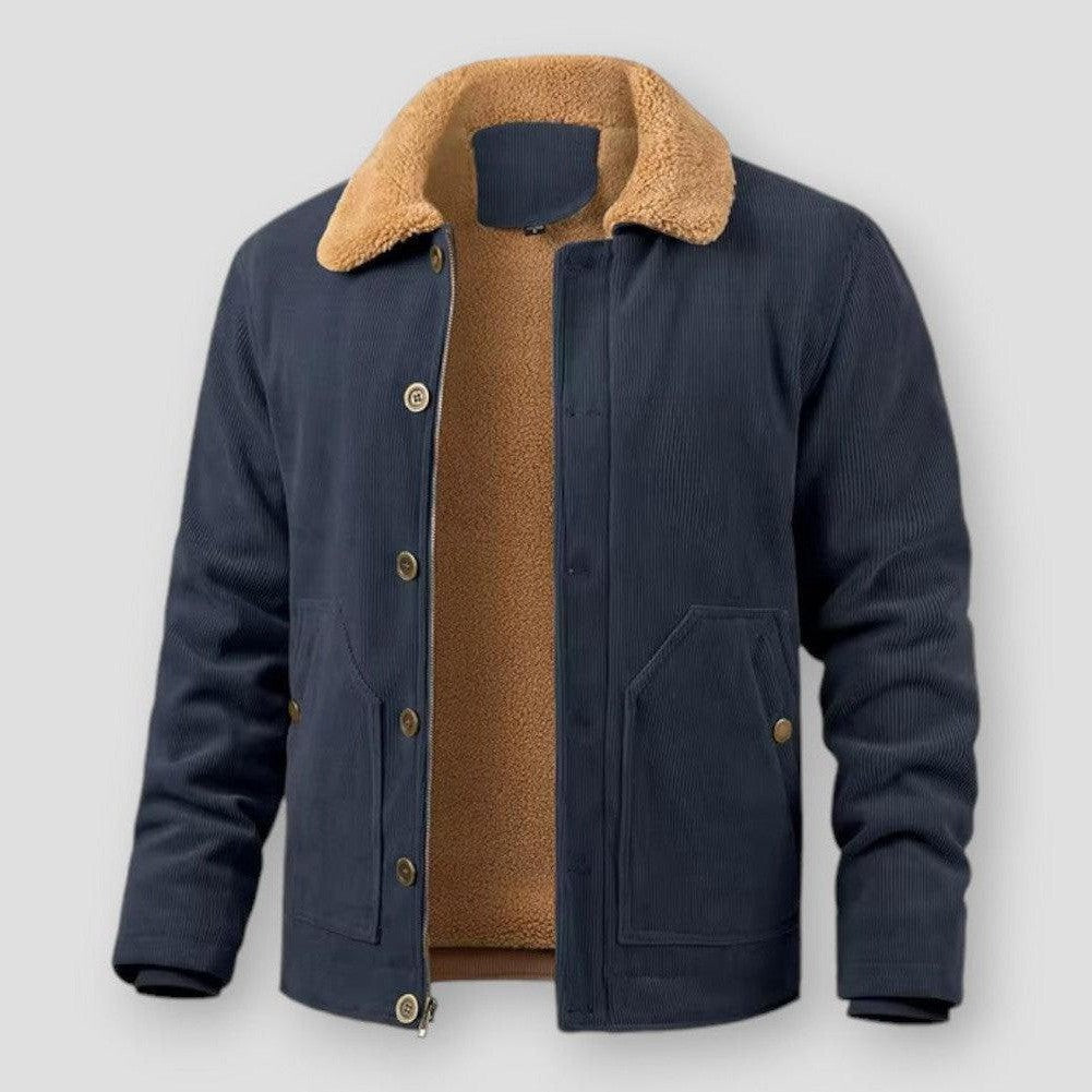 Leo | Vintageinspirerad Manchesterkappa för Ultimat Värme