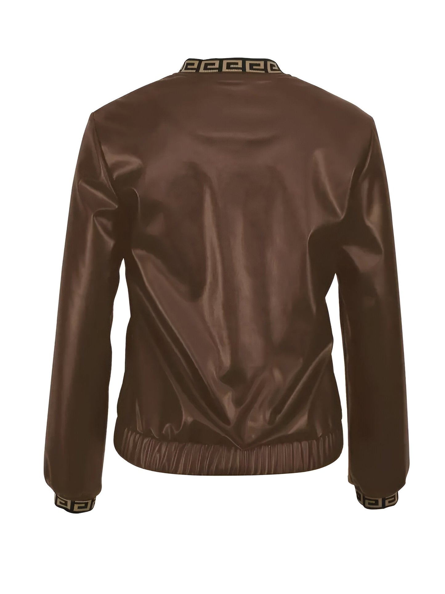 Frida | Långärmad jacka med geotryck