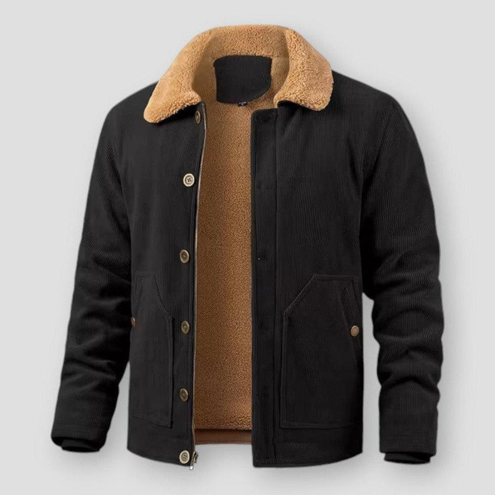 Leo | Vintageinspirerad Manchesterkappa för Ultimat Värme