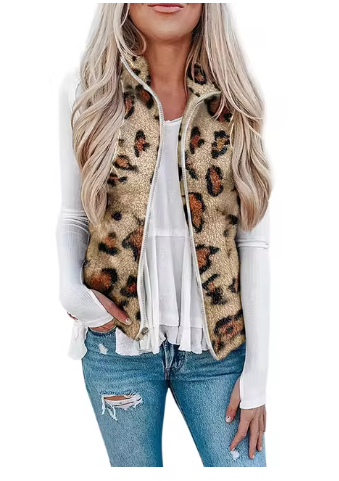 Patty - Polar fleece väst dam höst