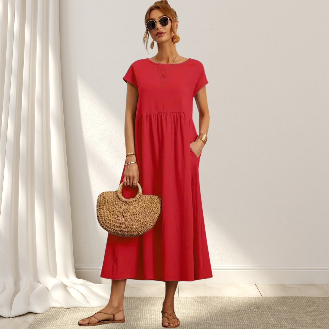 Elin | Lätt Och Elegant Sommarklänning