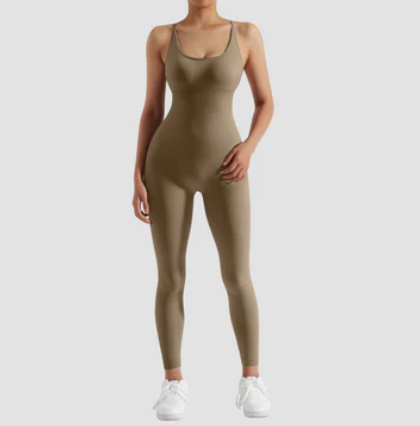 Lucille - Rygglös jumpsuit