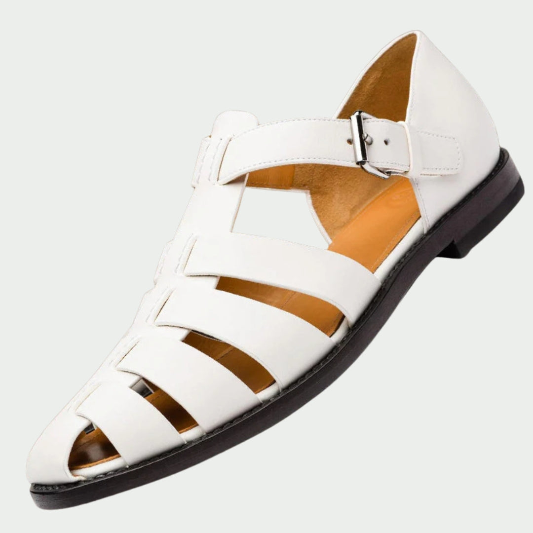 Arvid | Premium Herrsandaler I Äkta Läder
