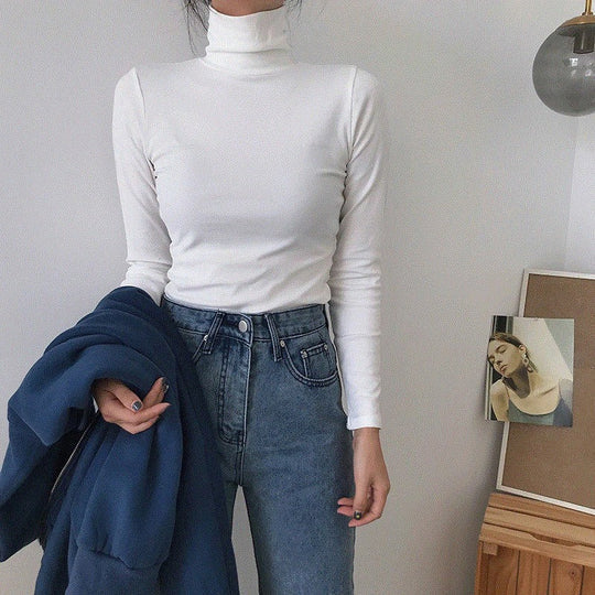 Larissa - Långärmad turtlenecktröja