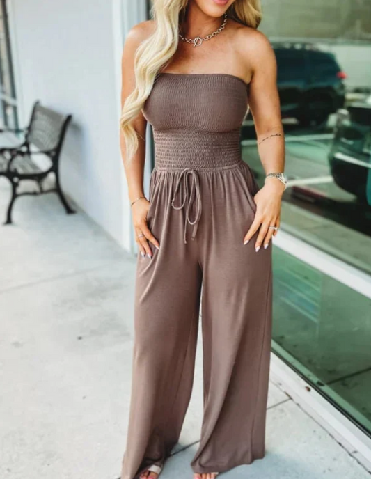 Rachel - Bekväm jumpsuit med vida ben