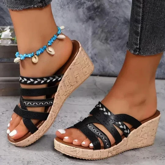 Helena - Sandaler i vintagesti