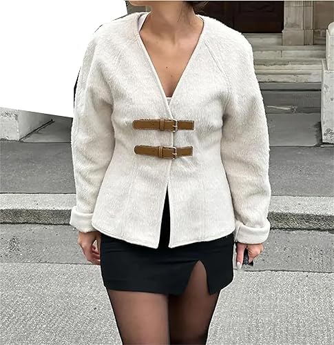 Ida - Kvinna vintage jacka med spänne
