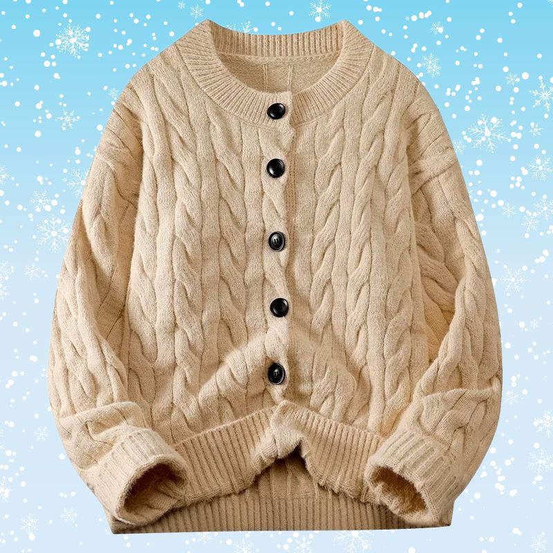 Leon | Stilren Långärmad Knäppt Tröja för Alla Tillfällen