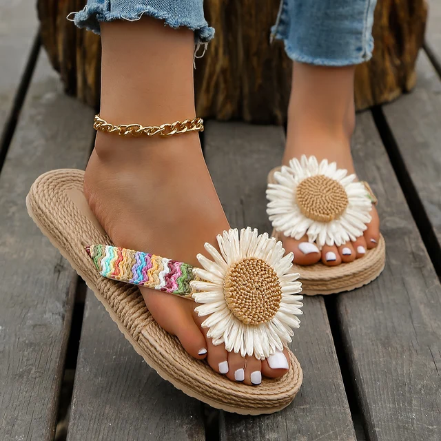 Jennie - Linne Sunflower Anti-Slip Flip Flops