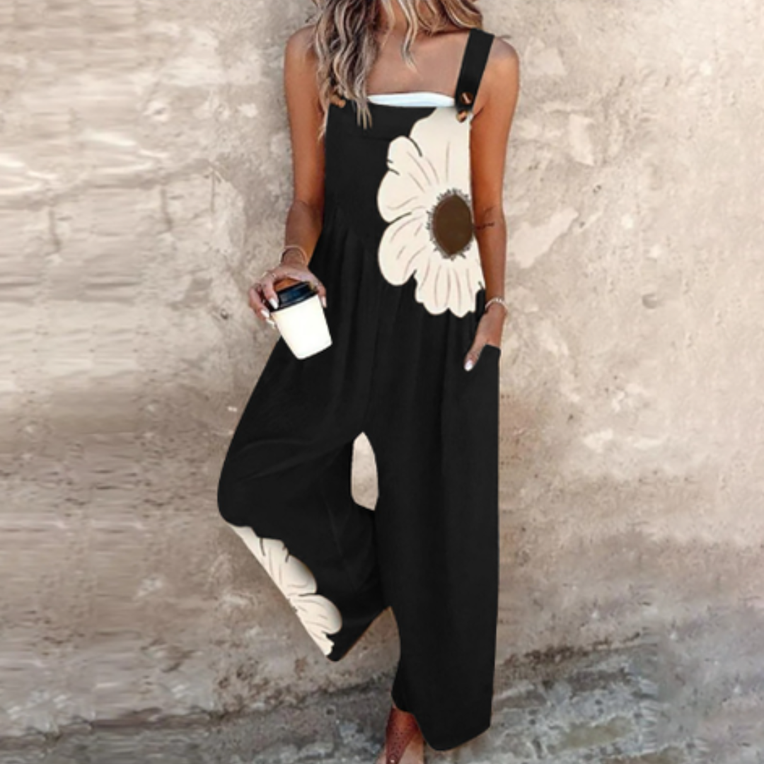 Signe | Stilren Ärmlös Jumpsuit