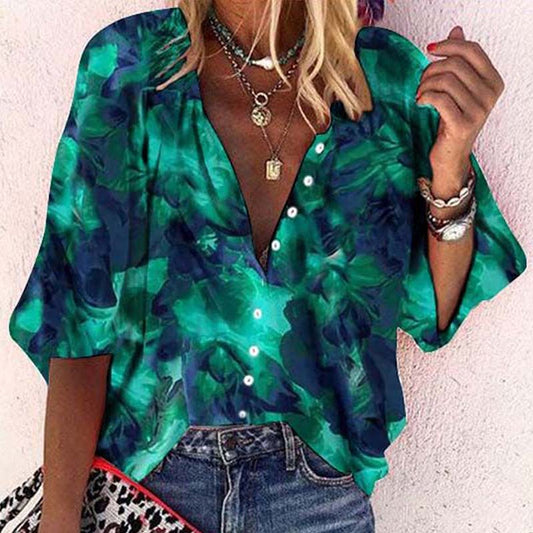 Luna | Vintage Lutning Blus