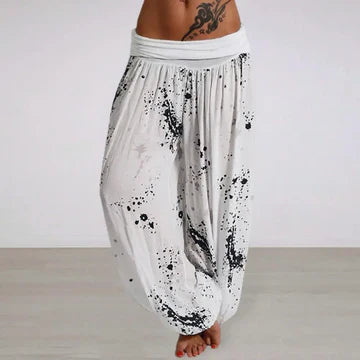 Dorothy - Tie Dye-tryckta byxor för kvinnor