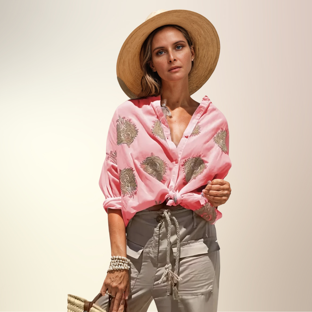 Anita | Lätt och Chic Blus för Stil och Komfort