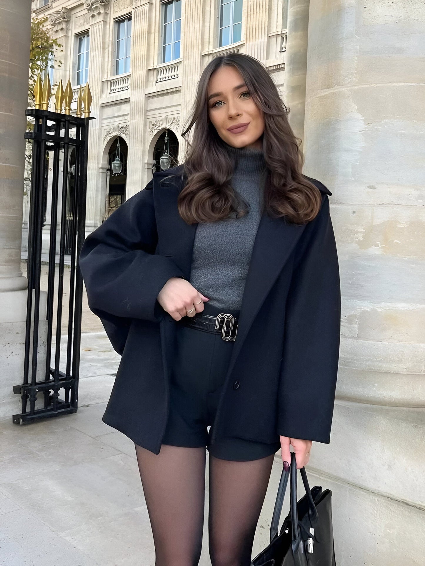 Franziska | Elegant oversized ulljacka