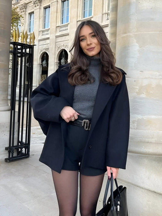 Franziska | Elegant oversized ulljacka