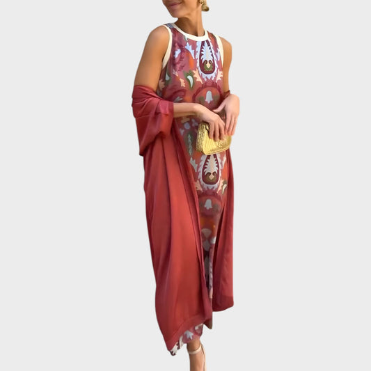 Elva | Tvådelad Sommaroutfit Med Kimono