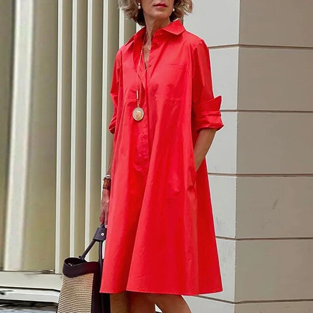 Jodi - Långärmad vintageklänning
