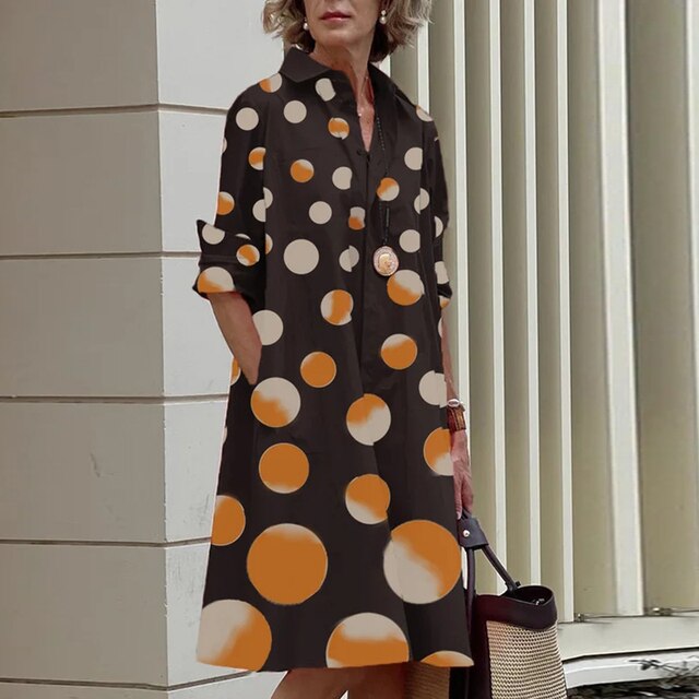 Jodi - Långärmad vintageklänning