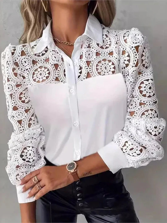Arvella - Elegant topp i spets