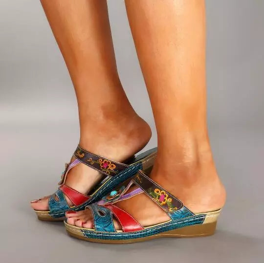 Bernadine - Sandaler med bohemiskt mode