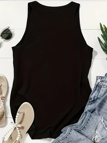 Emma - Ärmlöst linne i dammode