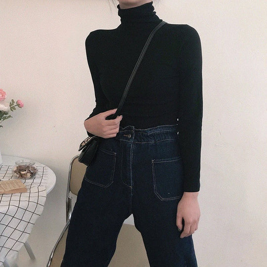 Larissa - Långärmad turtlenecktröja