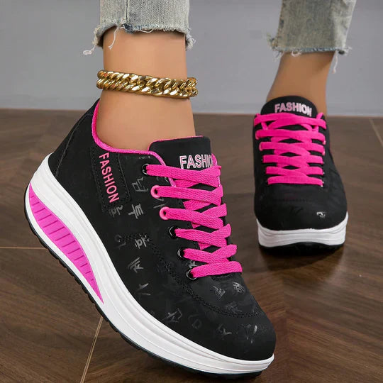 Lucinda - Wedge sneakers för kvinnor