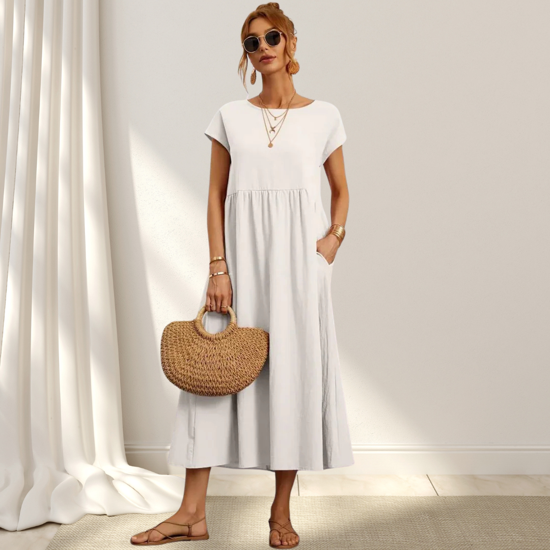 Elin | Lätt Och Elegant Sommarklänning