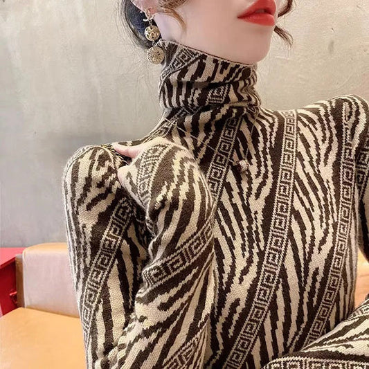 Matilda - Elegant vintage turtleneck-jumper
