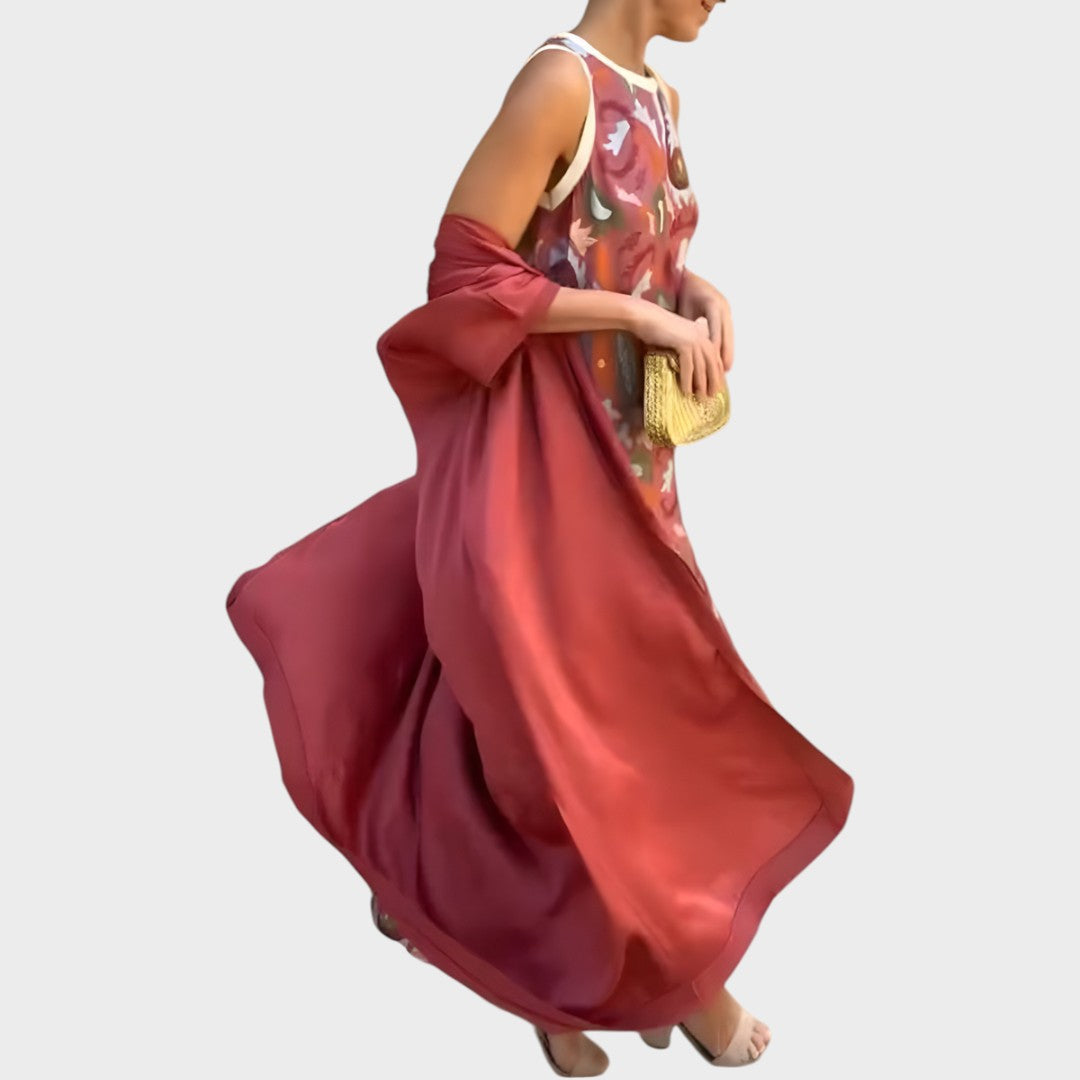 Elva | Tvådelad Sommaroutfit Med Kimono