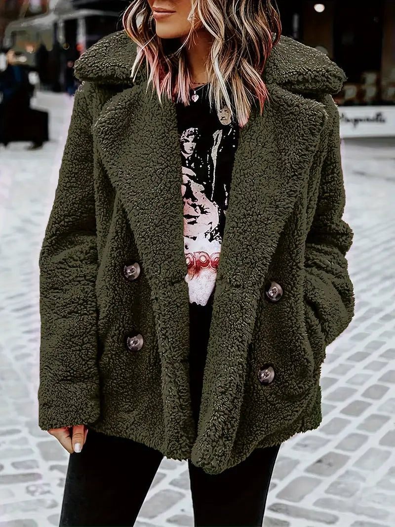 Sacha | Lyxig teddyjacka för den kalla årstiden