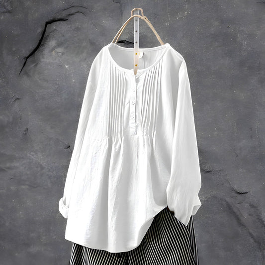 Céline | Casual Blus Med Elegant Passform För Vardagsstil