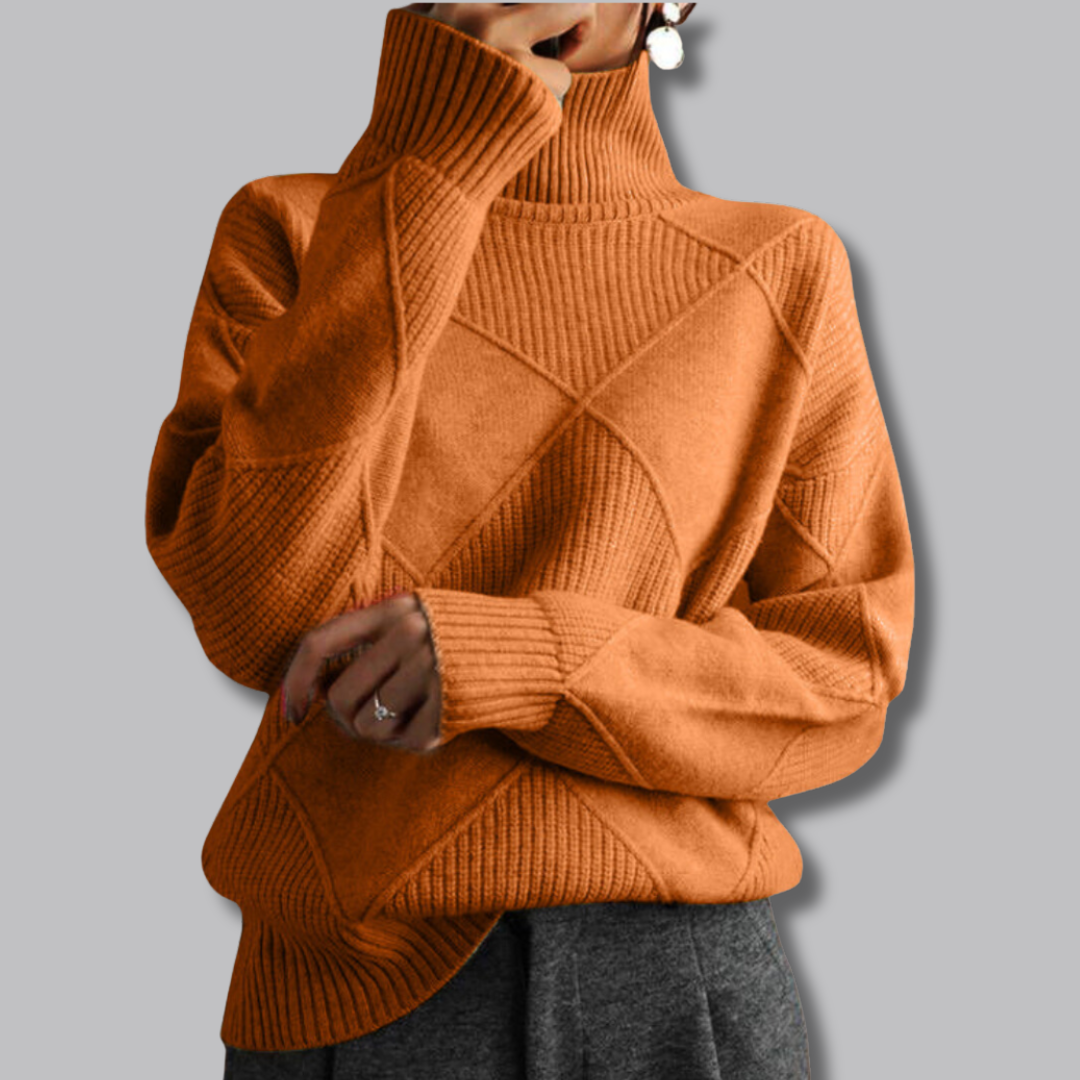 Olivia™ | Varm och lyxig polotröja