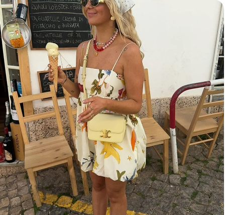 Elize - Trafza Sweet Print Mini Damen Klei