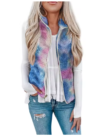 Patt - Polar fleece väst dam höst