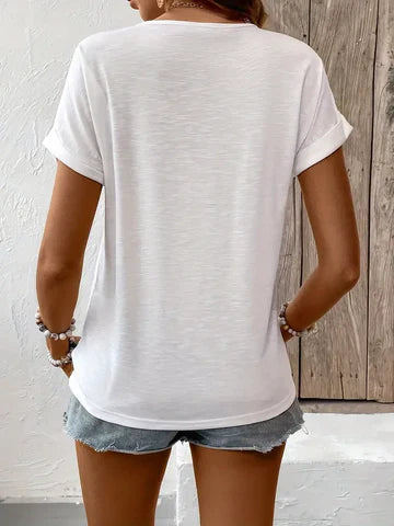 Adeline - Broderad T-shirt