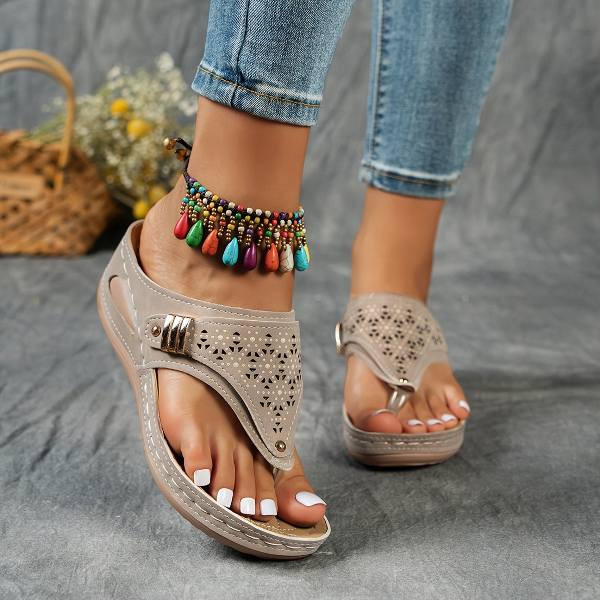 Renate | Boho-Inspirerade Sandaler Med Komfort För Varje Steg