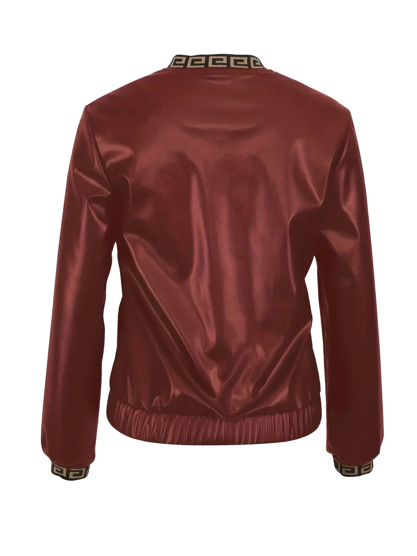 Frida | Långärmad jacka med geotryck