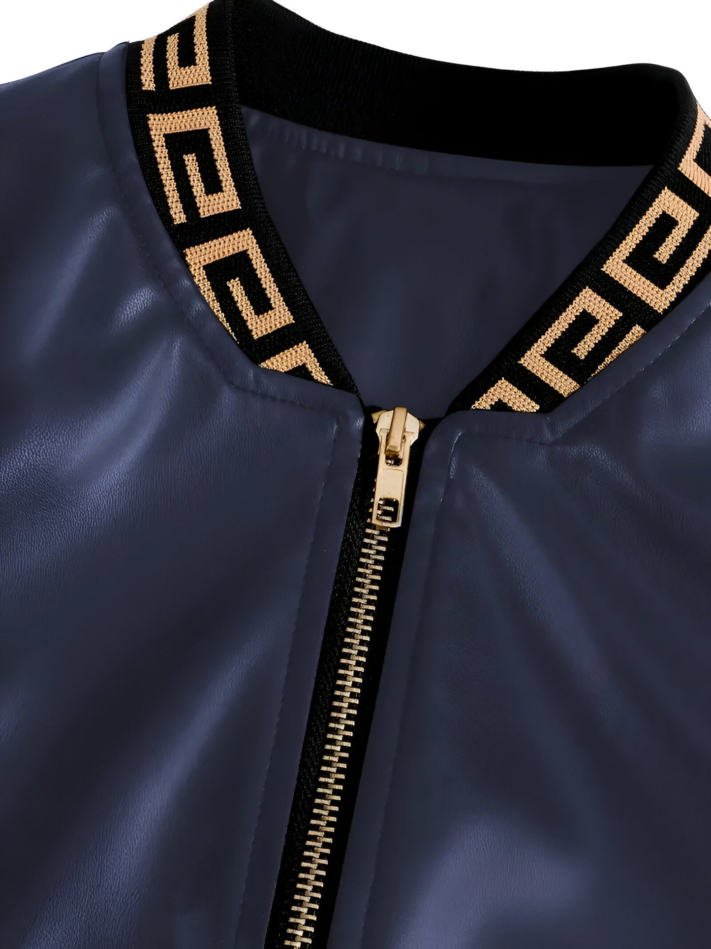 Frida | Långärmad jacka med geotryck