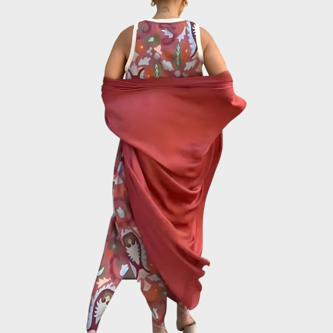 Elva | Tvådelad Sommaroutfit Med Kimono