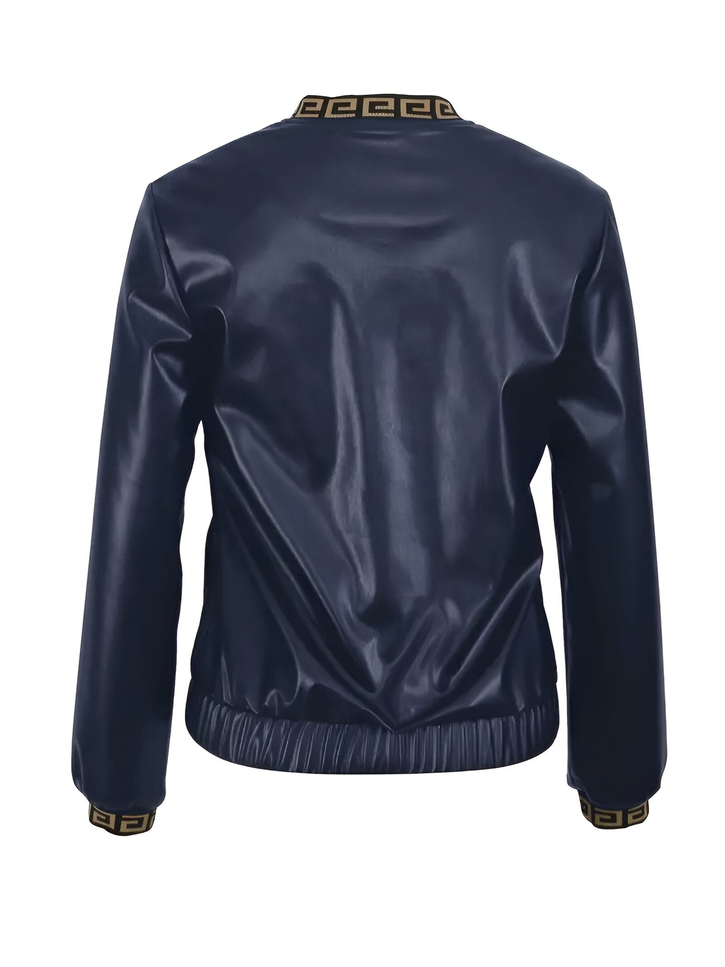 Frida | Långärmad jacka med geotryck