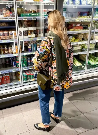 Shane - Blommig vinterjacka för kvinnor