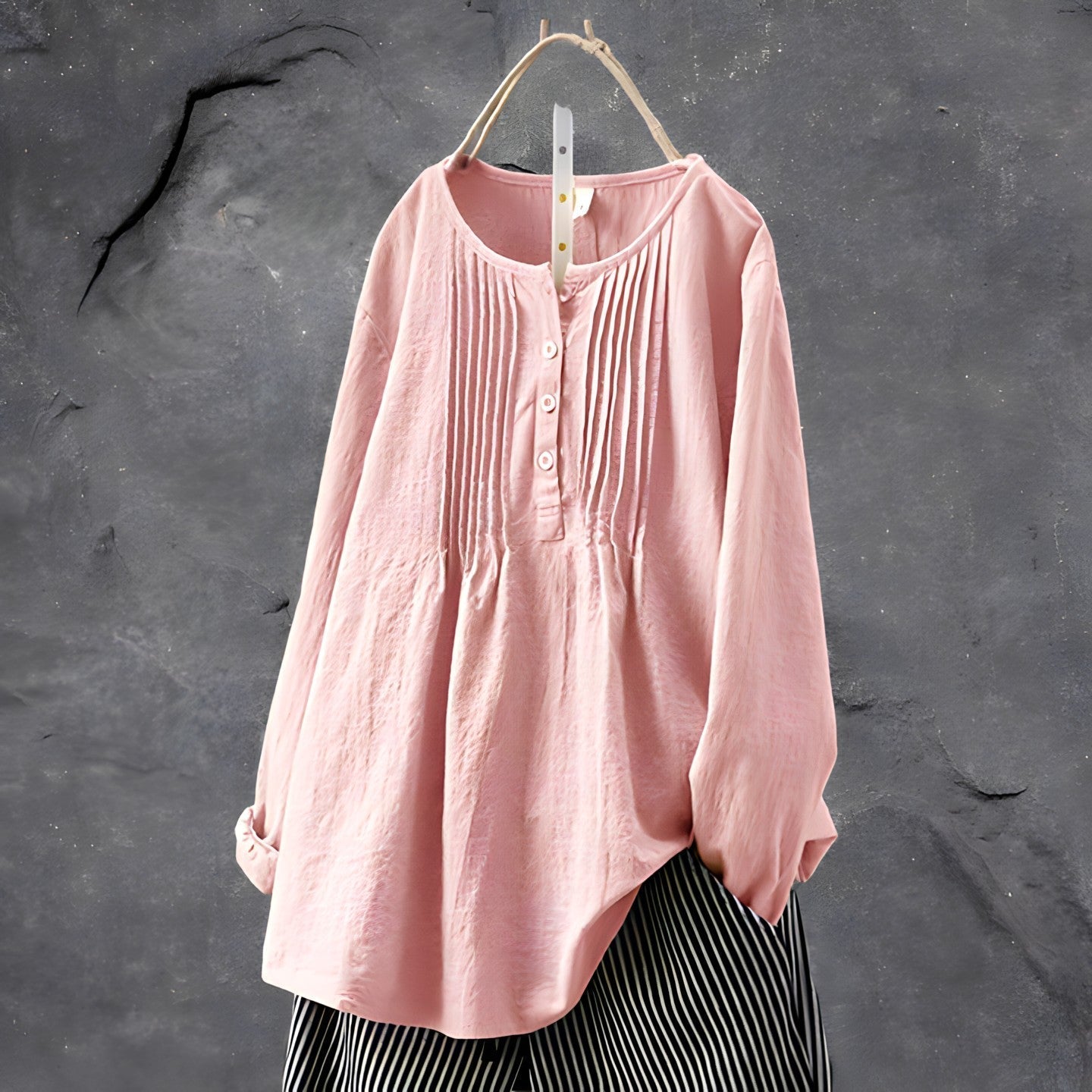 Céline | Casual Blus Med Elegant Passform För Vardagsstil